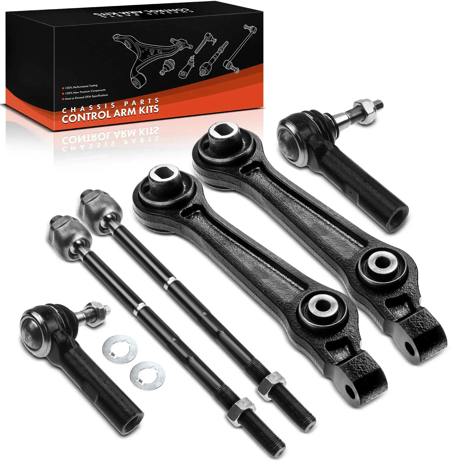 Frankberg 6-teilig Querlenker Satz Vorderachse innen für Chrysler 300 C Dodge Charger K640664