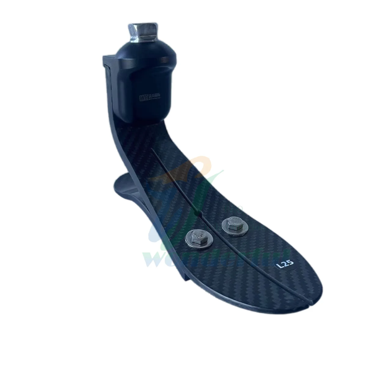 New Artificial Limbs Carbon Fiber Prosthetic Foot with Foot Shell Cover and Prosthetic Socks for Disabled Running