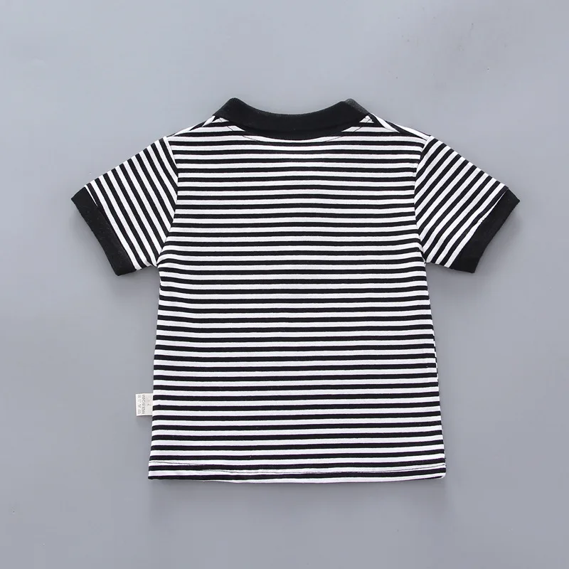 Boys Clothing Sets For Kids Striped T-shirt Shorts 2 Pcs Tracksuit Baby Boys Clothes Top Pants Suit Outfits 1-5 Years Old