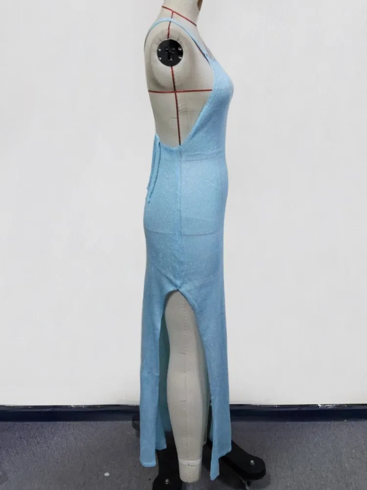 Été couverture Ups femmes maillot de bain Spaghetti sangle Robes maillot de bain 2026 nouvelle couleur unie plage vacances Maxi Robes couverture