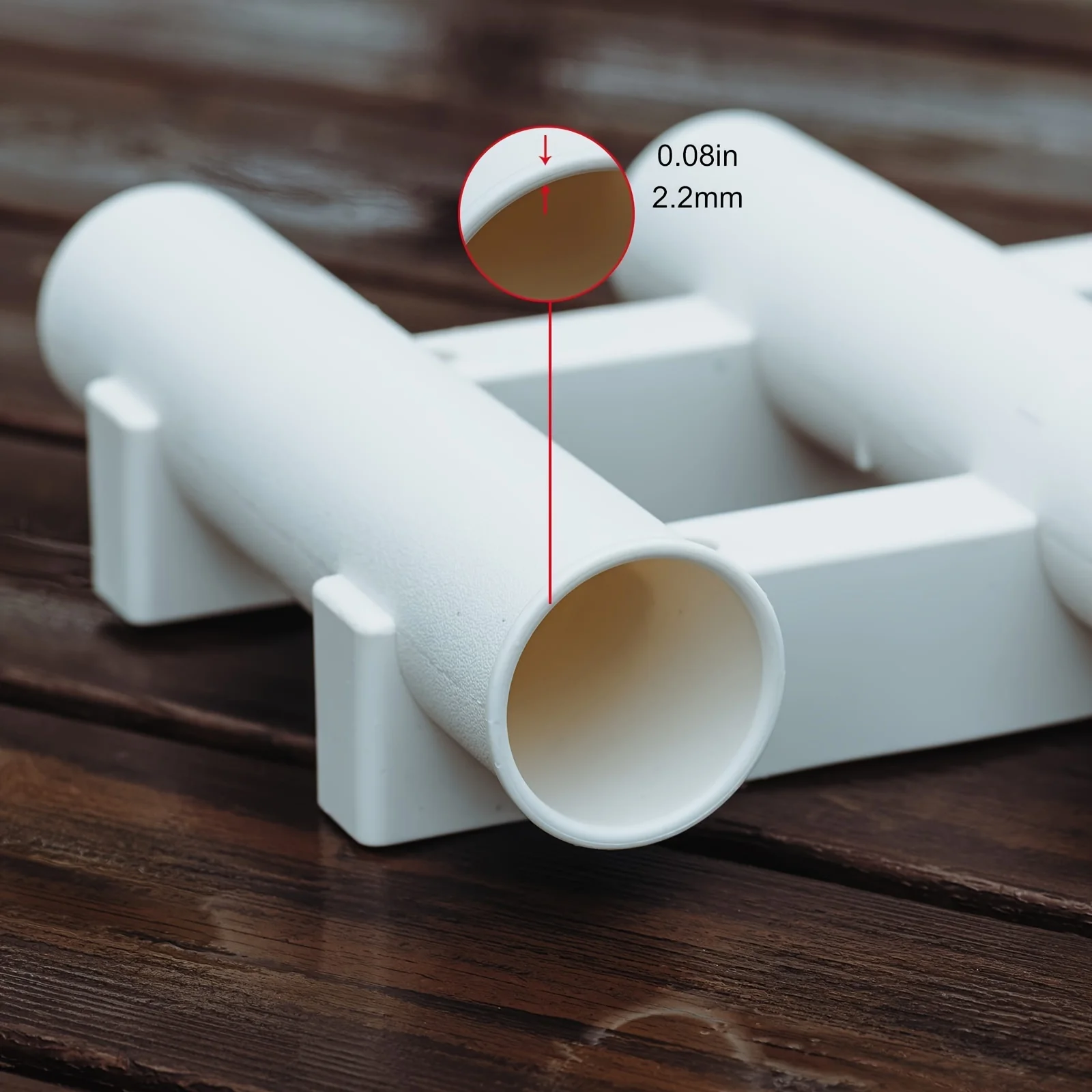 Boat Plastic Fishing Rod Rack Holder Portable Lightweight Spinning Durable Pole Tube Mount Bracket Socket Rack Accessories