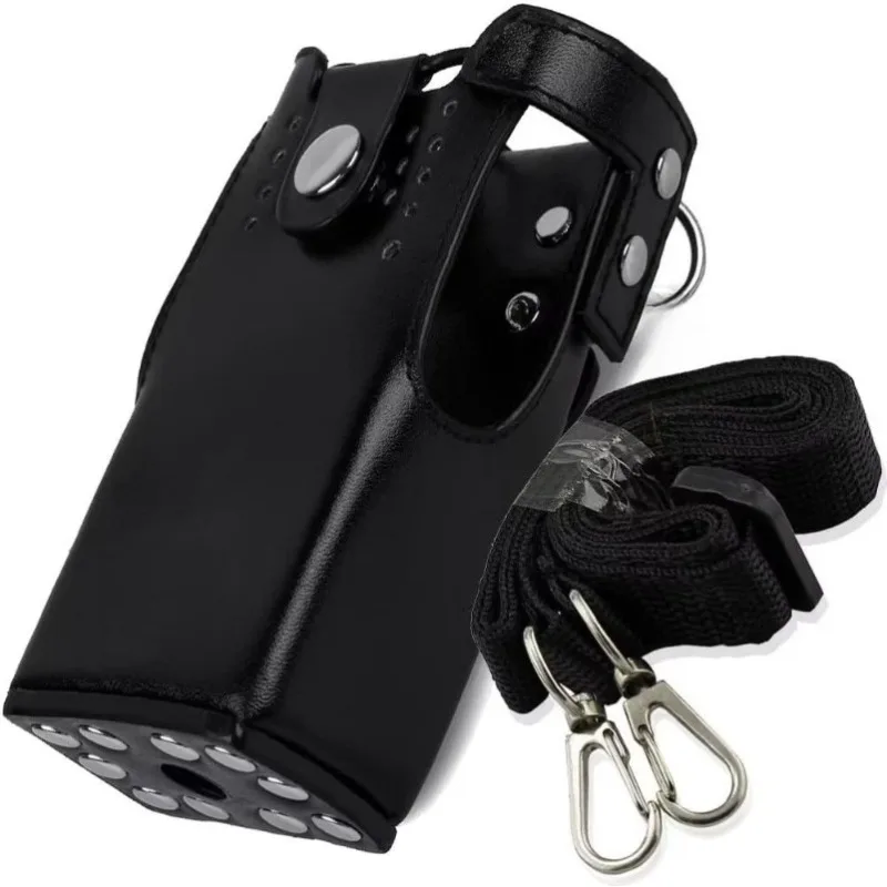 estojo-de-transporte-de-couro-rigido-preto-com-alca-de-ombro-ajustavel-para-radio-moto-ht1250-ht1550-gp320-gp340-gp380