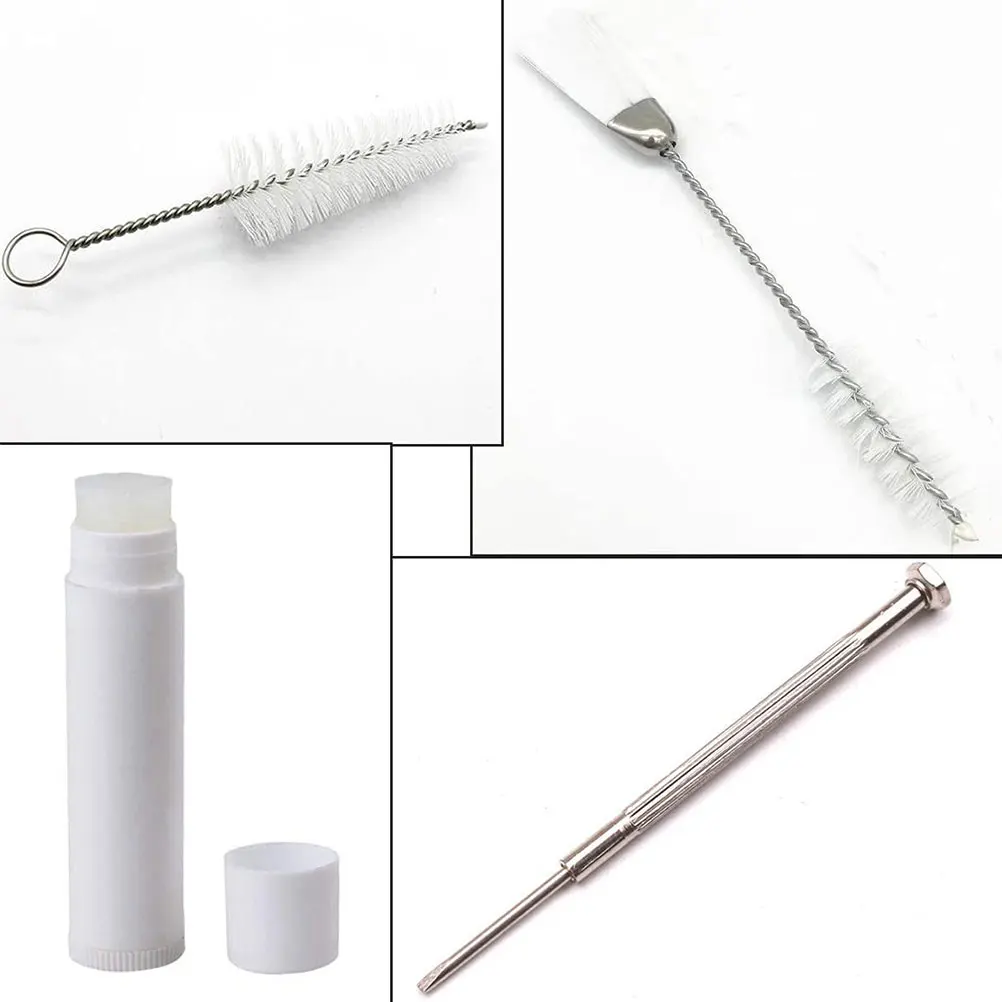 

1 Set Saxophone Cleaning Kit Brush Cloth Fine Texture Long Lasting Reusable Hydrophilic Quick Dry Precision Weaving Durable For