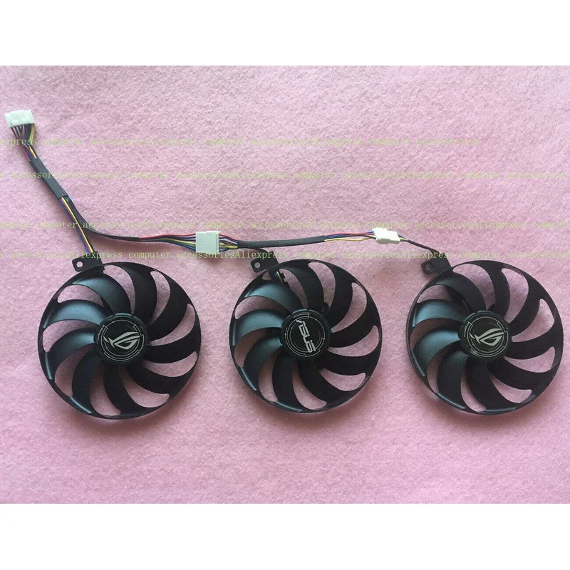 T + для ASUS ROG STRIX RTX 2070 2080 SUPER/Ti Замена вентилятора 7-контактный FDC10H12S9-C R250 T + для ASUS ROG STRIX RTX 2070 2080 SUPER/Ti Замена вентилятора 7-контактный FDC10H12S9-C R250