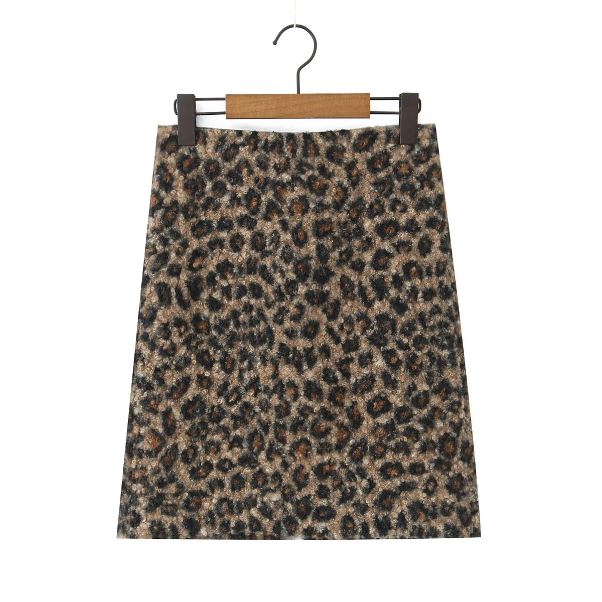 Women's Fashionable Casual Slimming Leopard Print Skirt   ZIDC