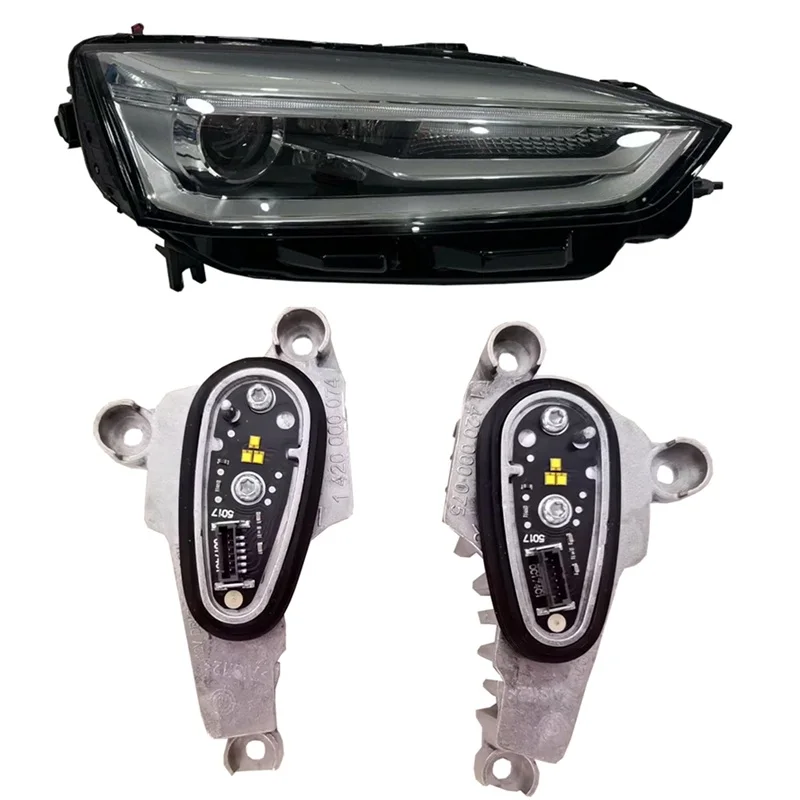 OEMアフターマーケット 8W6 998 473 L 8W6 998 474 R LEDエンジェルアイ デイタイムランニングポジションライト マーカーモジュール アウディ A5 S5 2017-2020用