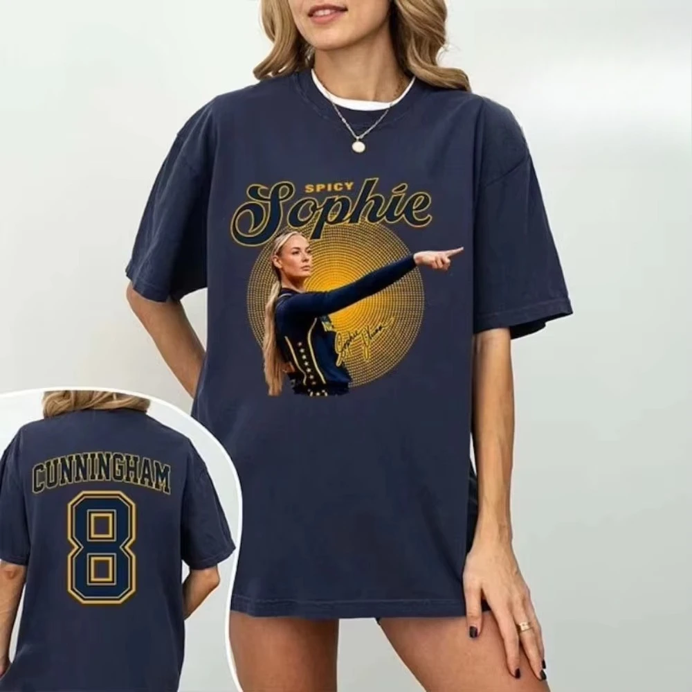 2026 Sophie Cunningham Signed Basketball Jersey - Loose Fit, Fashionable Pure Cotton Unisex Streetwear Shirt for  Adults Kids