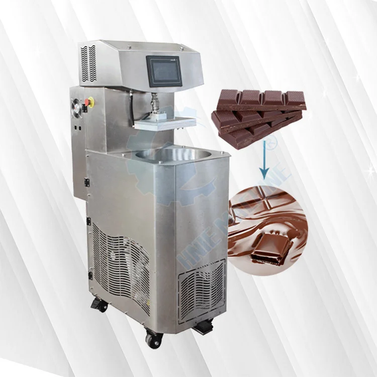 Easy To Operate Commercial Large Melt Spread 10kg Chocolate Making Machine Continuous Temper Machine