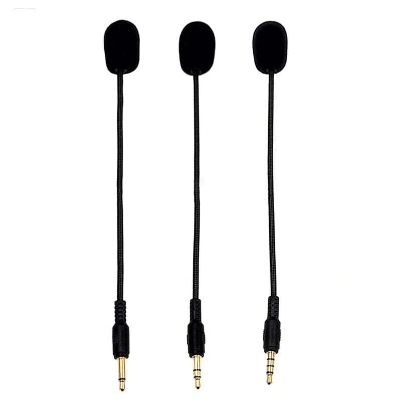 Lightweight Microphone Gaming Headsets Game Mic 3.5mm Plug 500uA Current Consumption Microphone Easy to Install