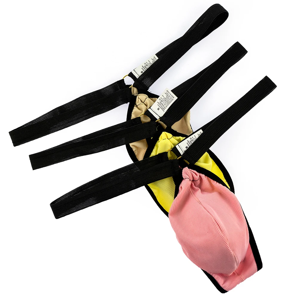 

Men G-Strings Sexy Breathable Underpants Gay Sissy Pouch Underwear For Hot Man Comfort Penises Bag Thong Summer Men's Panties