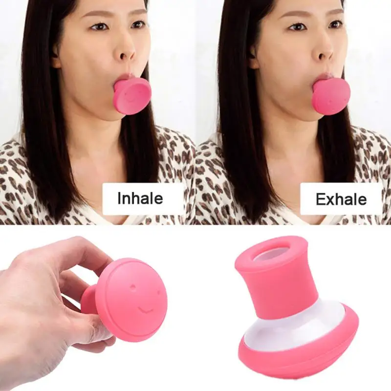 Strumento di sollevamento del viso in Silicone V esercitatore della bocca viso doppio mento dimagrante sollevatore facciale stringere le linee del viso strumenti per la cura della pelle