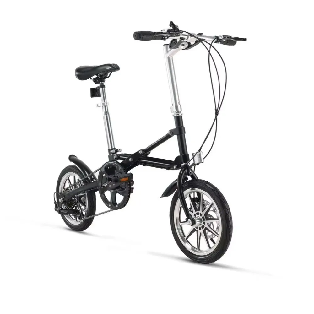 

Складной велосипед, ультралегкий, 18 кг, 14 дюймов, вмещается в багажник автомобиля