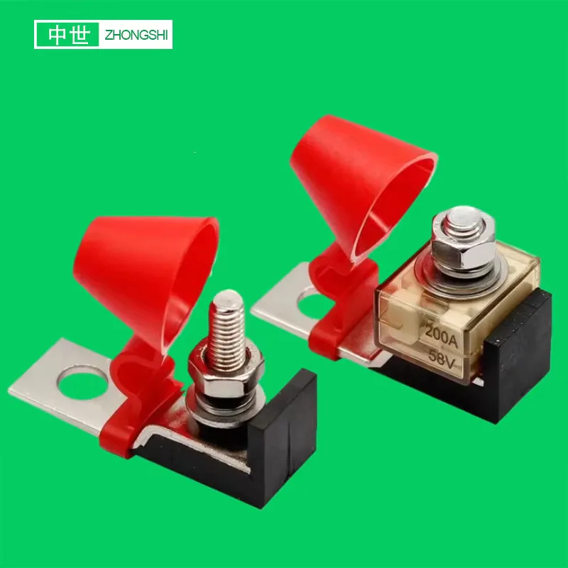 

TR CF Battery 50A 60A 75A 80A 100A 125A 150A 175A 200A 250A 300A High Current Ceramics Fuse Holder For Crane Car RV Boat