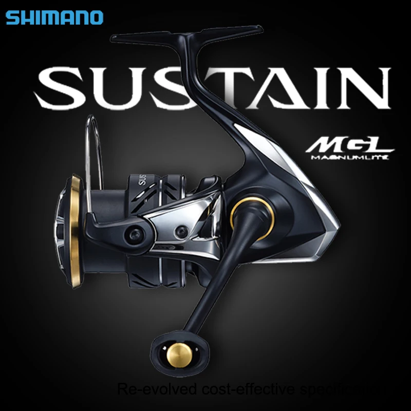 2021 SHIMANO SUSTAIN Spinning Fishing Reels 2500-5000 8+1BB Gear Ratio 5.3-6.4:1 Max Drag 9kg/11kg Saltwater Reels Fishing