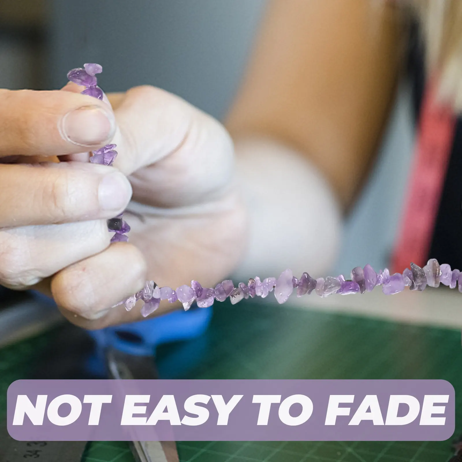 

2 Beaded Strands for Jewelry Making DIY Crystal Beads String Material Bracelet Necklace Anklet Crafting Supplies Delicate