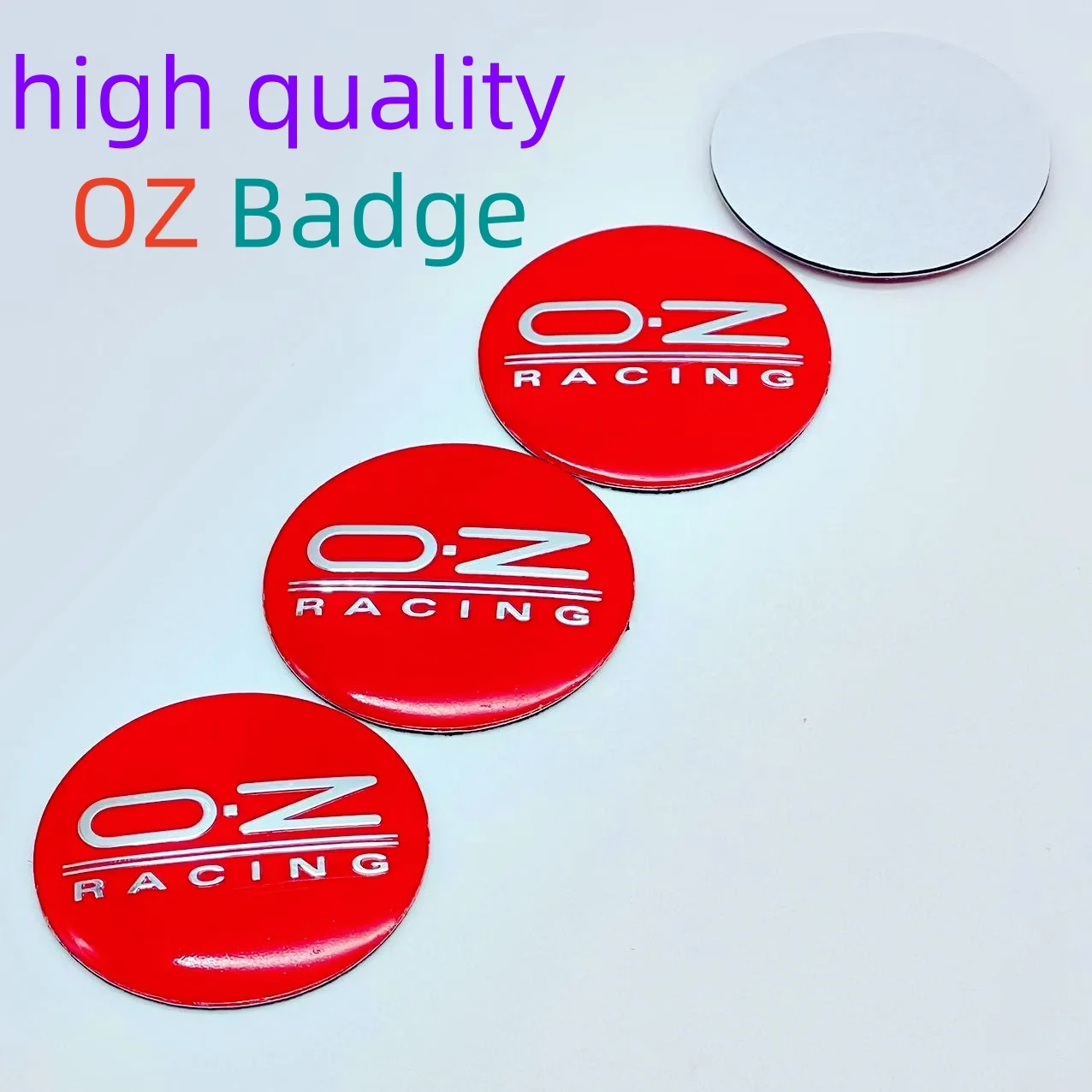 

4pcs/Set 56mm High Quality Aluminium OZ Logo Wheel Center Caps Hubcaps Badge sticker Decals Styling accessories