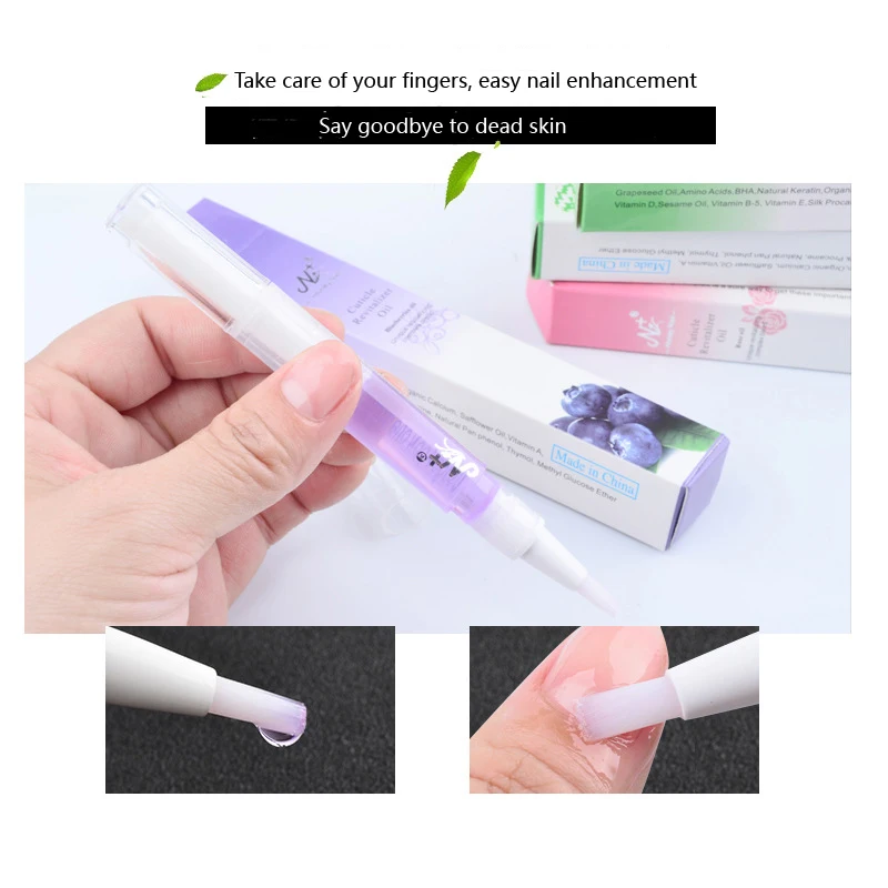 Misscheering Nail Nutrition Oil Pen Nail Treatment Cuticle Revitalizer Oil Prevent Agnail Nail Polish Nourish Skin 15 Smells