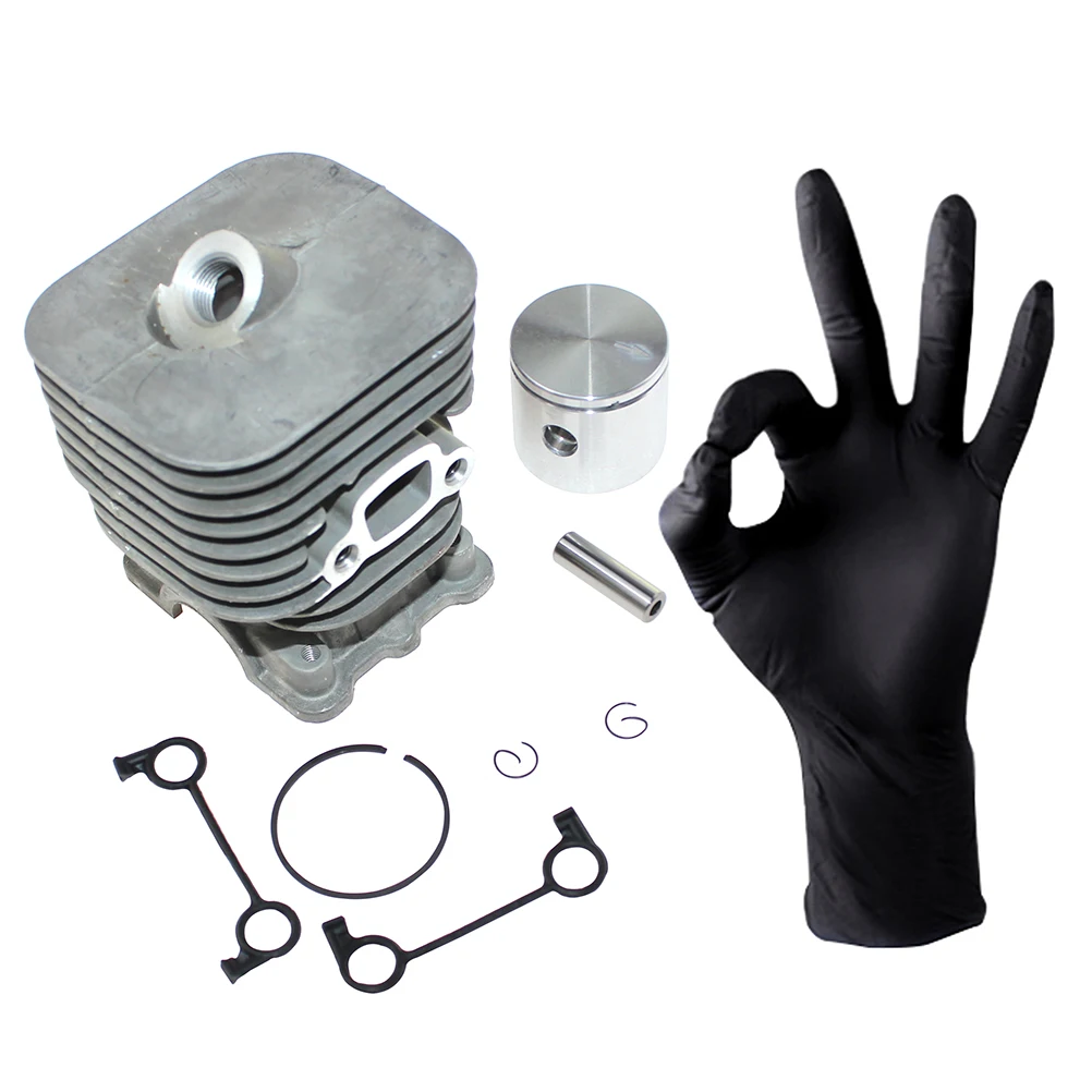Imagem -03 - Kit de Pistão do Cilindro para Husqvarna 128ld 128ldx 128lx 128djx 128r 128rj Jonsered Bc2126 Cc2126 Bc2128 Cc2128 Gc2126c Gc2126
