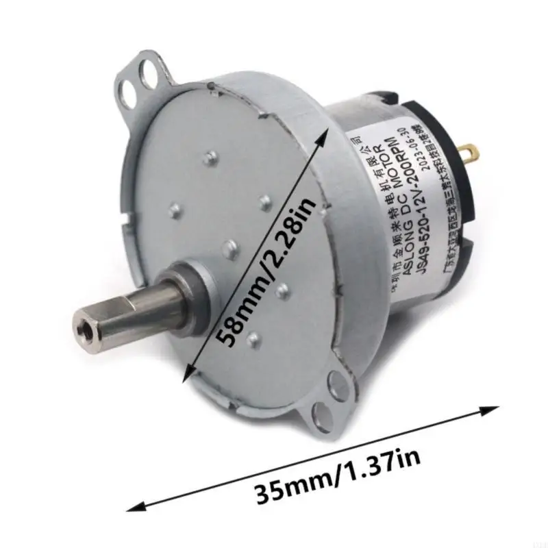 

4XFD 12V Metal Gearboxes Reducer Electric Brush Geared Reduction Motor Electric Engine Reductor Metal Gear Gearboxes Reducer