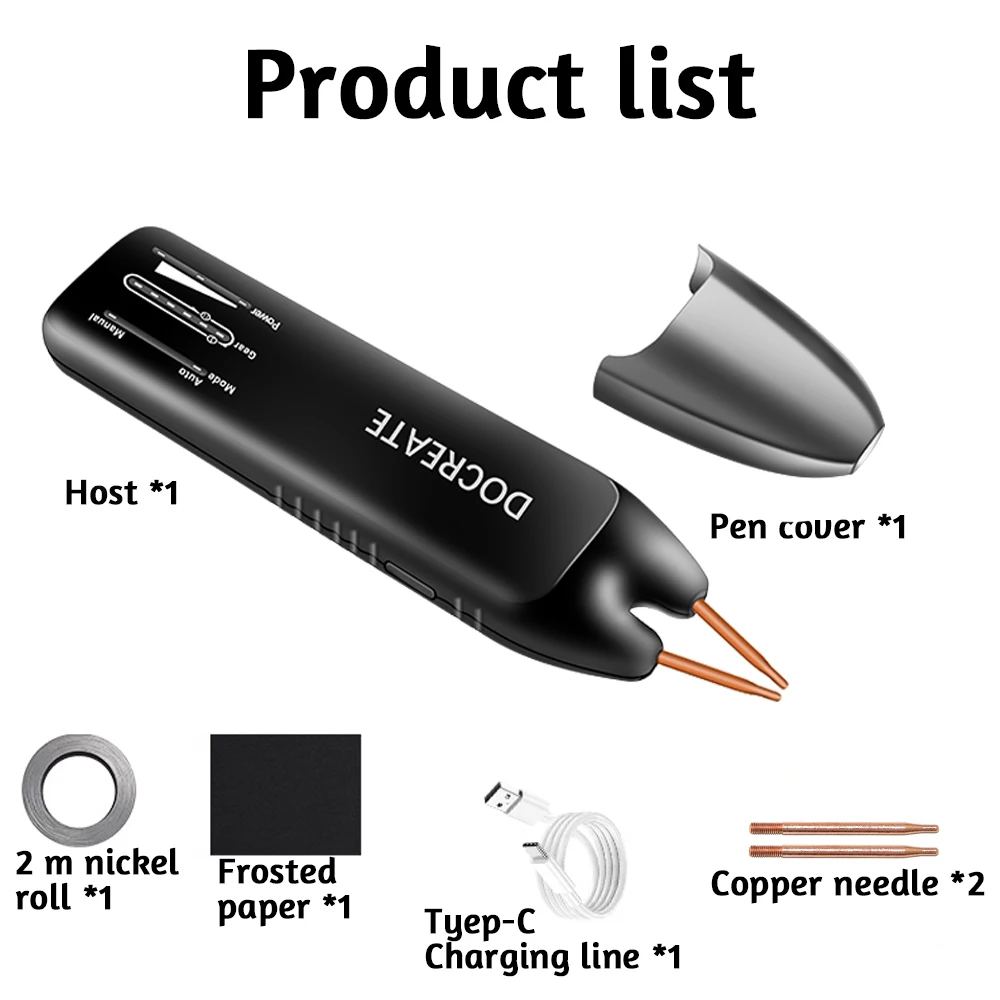 DC 5V Portable Handheld Spot Welder Welding Machine For 18650 Lithium Battery DIY Mini Household Spot Welding Equipment Tools