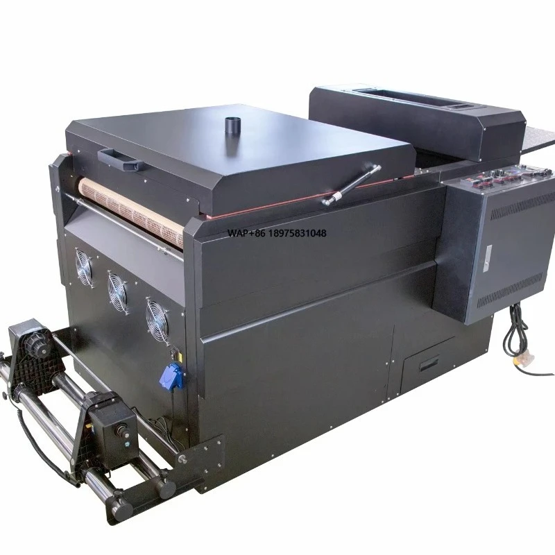 

Film DTF Printer AC 220V Automatic Powder Coating Equipment Adjustable Speed Black White Post Printing Machine