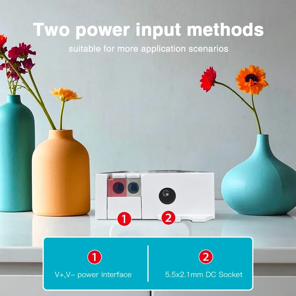 GL-C-213 Single Color Digital Pixel LED Controller 800IC DC5-12V 7 Dynamic Mode Easy Wiring Power On Setting RF Remote Control
