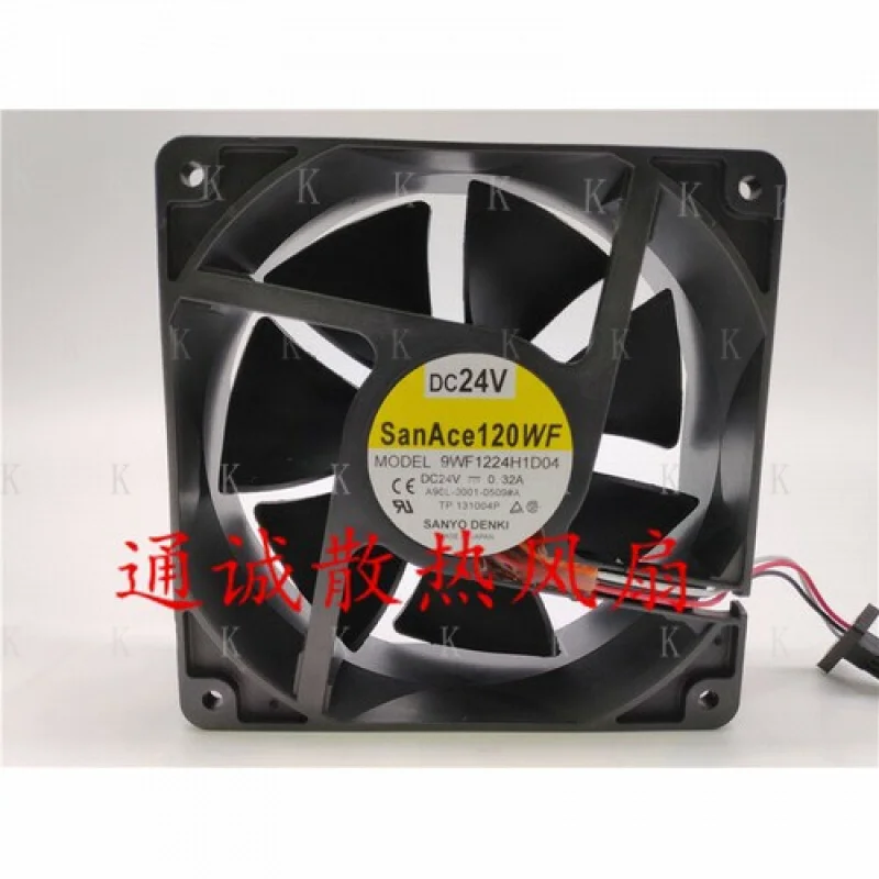 

C FOR Sanyo 9WF1224H1D04 24V 0.32A 12CM Fanuc Fan A90L-0001-0509#