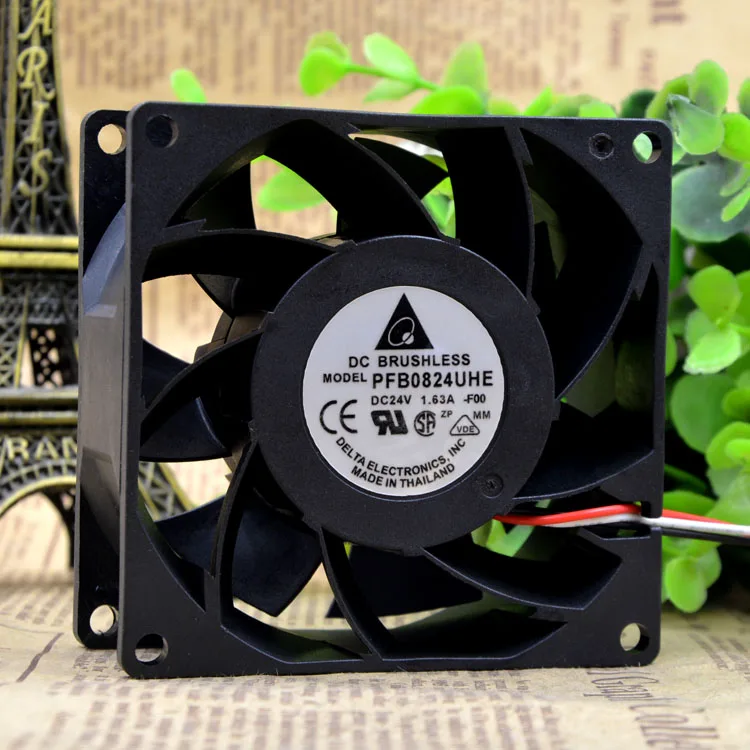 

НОВЫЙ ОРИГИНАЛЬНЫЙ PFB0824UHE 24 В 1,63 А 8038 80*80*38 мм 8 см ОХЛАЖДАЮЩИЙ ВЕНТИЛЯТОР