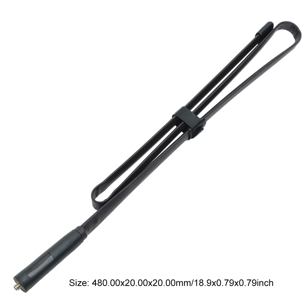 Складная тактическая антенна CS SMA, женская тактическая радиоантенна, двухдиапазонная для Baofeng UV 5R UV82 BF 888S Quansheng Radio