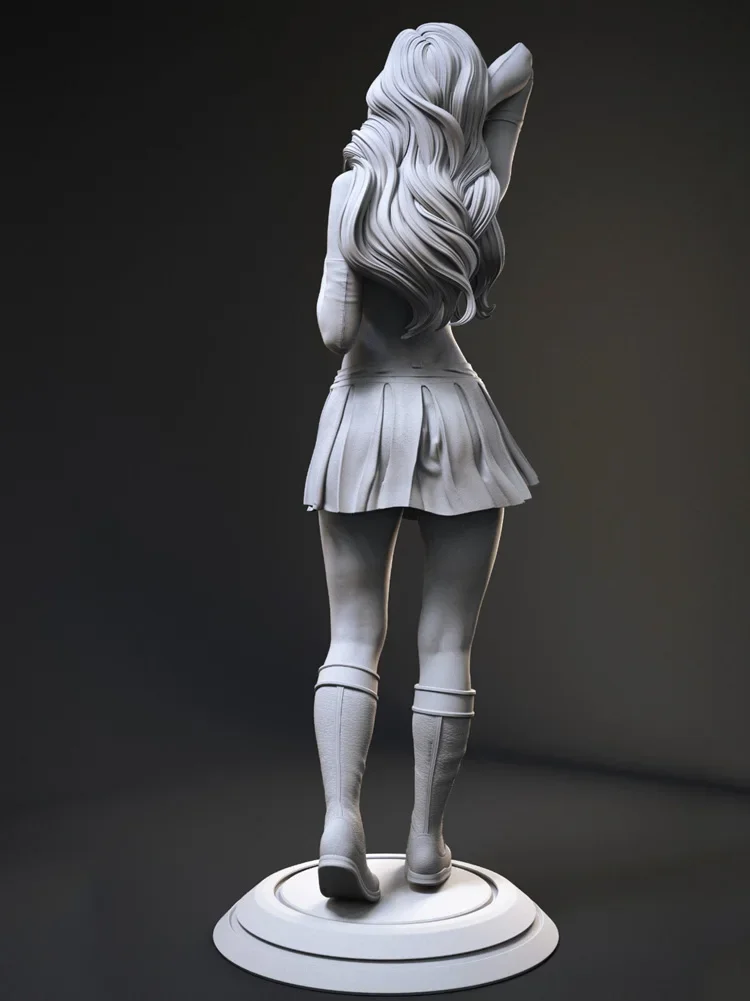 Analyste de modèle de résine de 1/24mm 75mm 1/18 100mm figurine de sculpture de fille superbe RW-1143 peint non peint