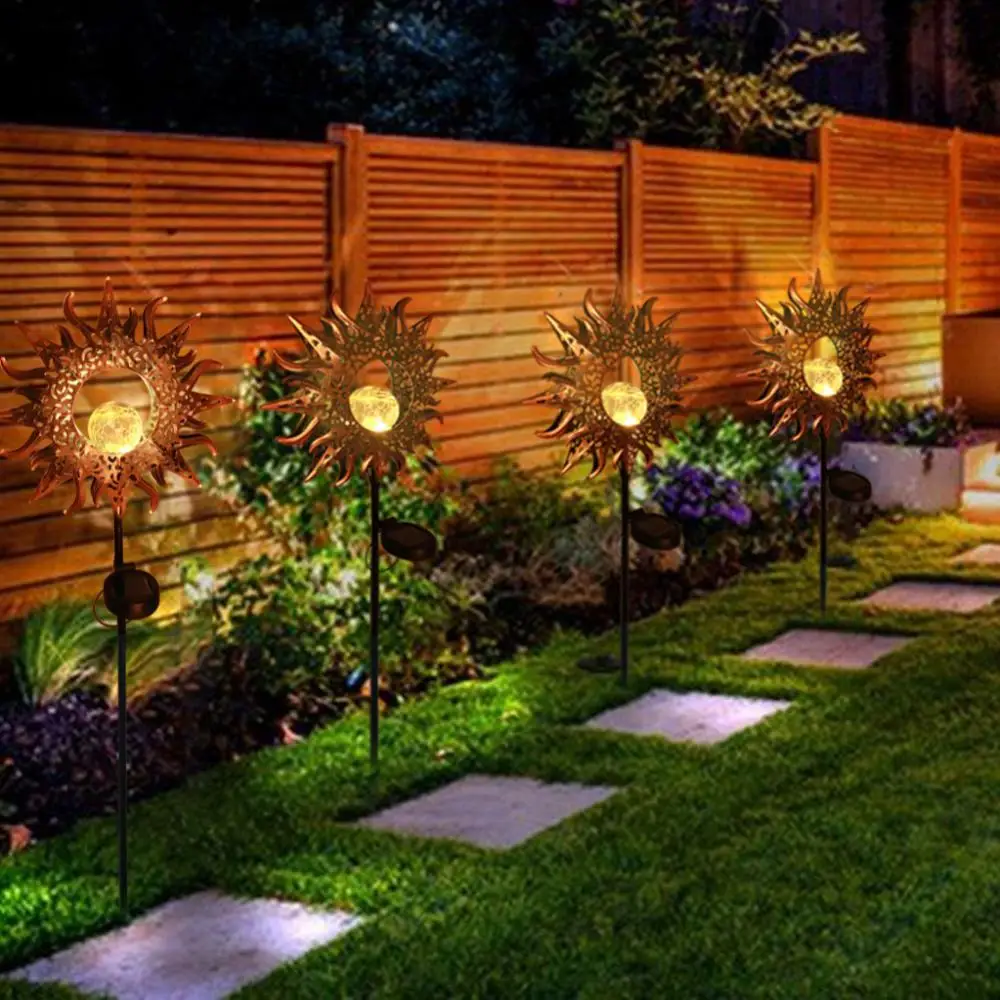 

Retro LED Solar Lamp IP65 Waterproof Outdoor Garden Lawn Lamp Christmas Decoration Landscape Street Night Light Home Decor