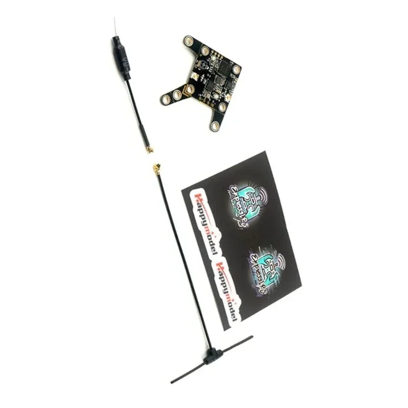 SmCp1pcs For HappyModel ELRS Fyujon 2in1 Module Built-in ELRS 2.4GHz Receiver And 5.8GHz 48CH Open VTX Image Transmission For Dr