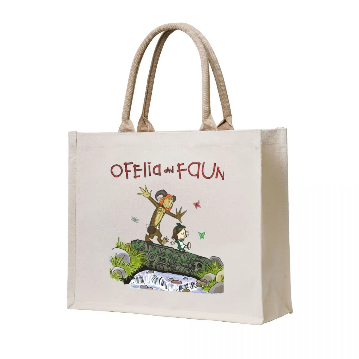 

Ofelia and Faun (with logo) Tote Bag Lady bags Canvas great bag