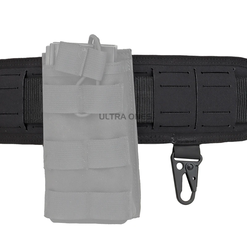 Cinturon tactico MOLLE ajustable para airsoft, caza y paintball - imagen 2