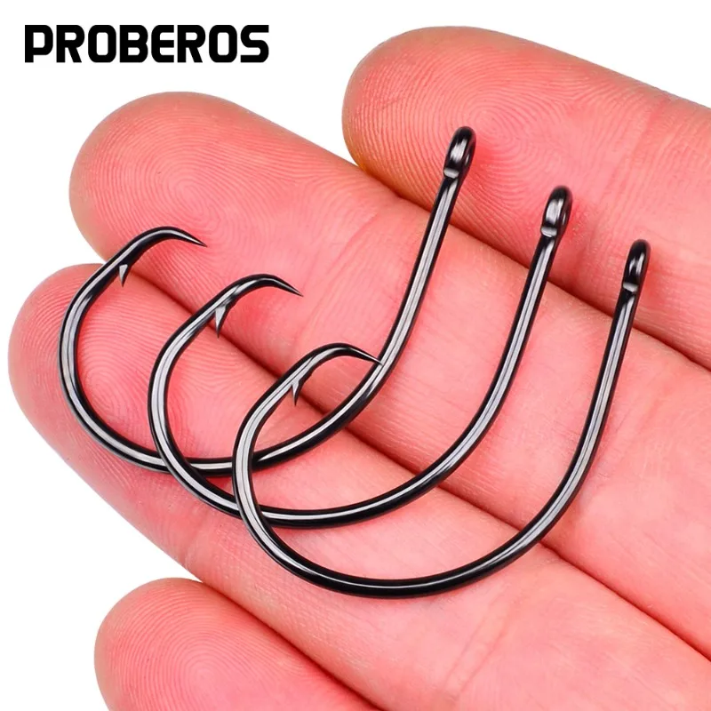 High carbon steel devil deep-sea large object sea fishing eagle beak hook boat fishing turn back hook lure fish hook wholesale