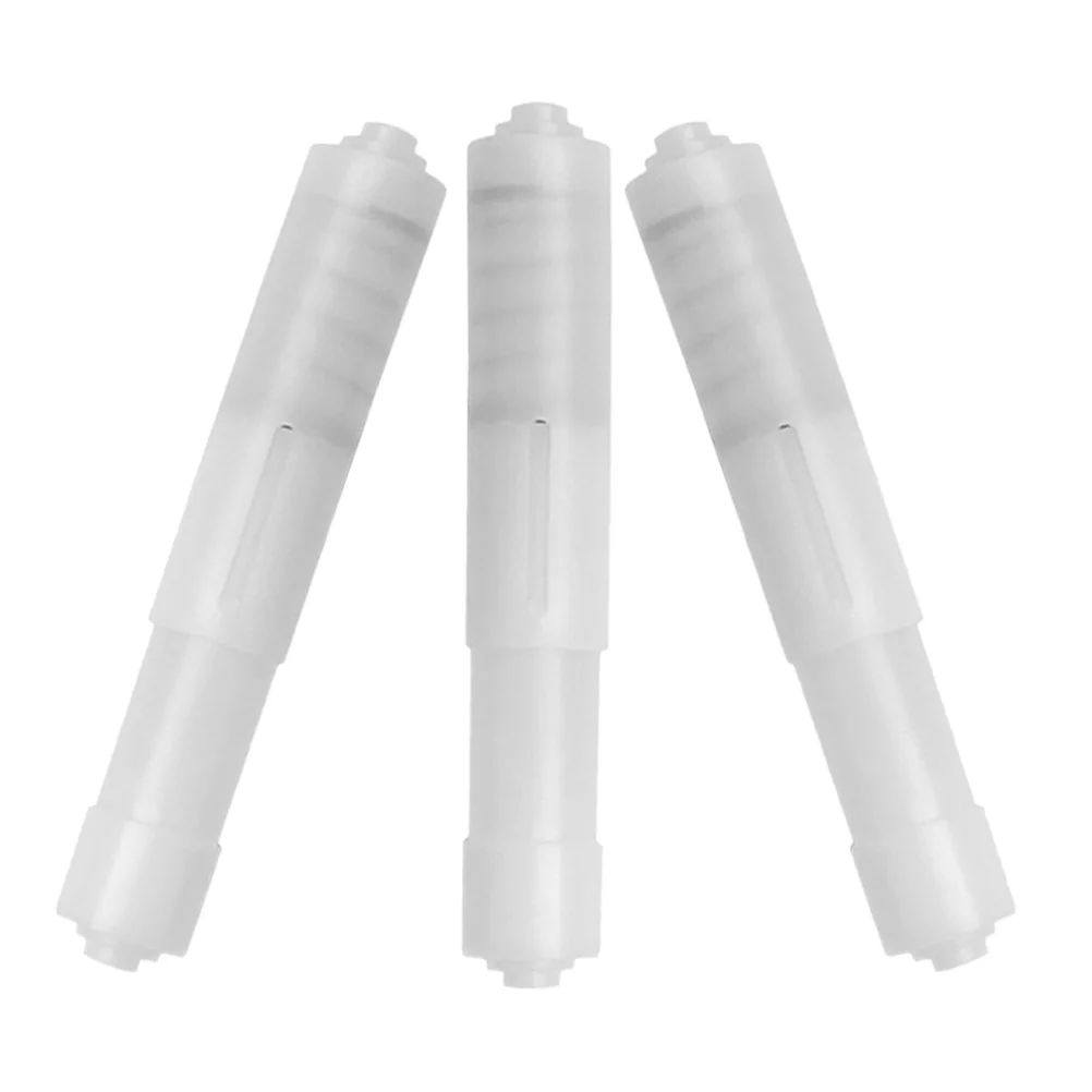 

3pcs White Toilet Paper Holder Plastic Roll Stand Adjustable Bathroom Tissue Dispenser Decorative Novelty Organizer Long Lasting