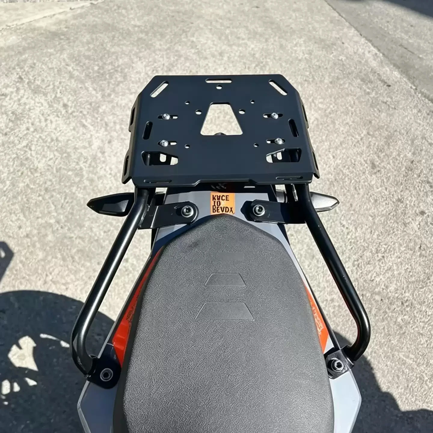 Motorcycle Rear Luggage Rack Rear Top Case Bracket Rear Cargo Carrier Support For KTM 390 Adventure 390 ADV 2019 2020 2021-2024