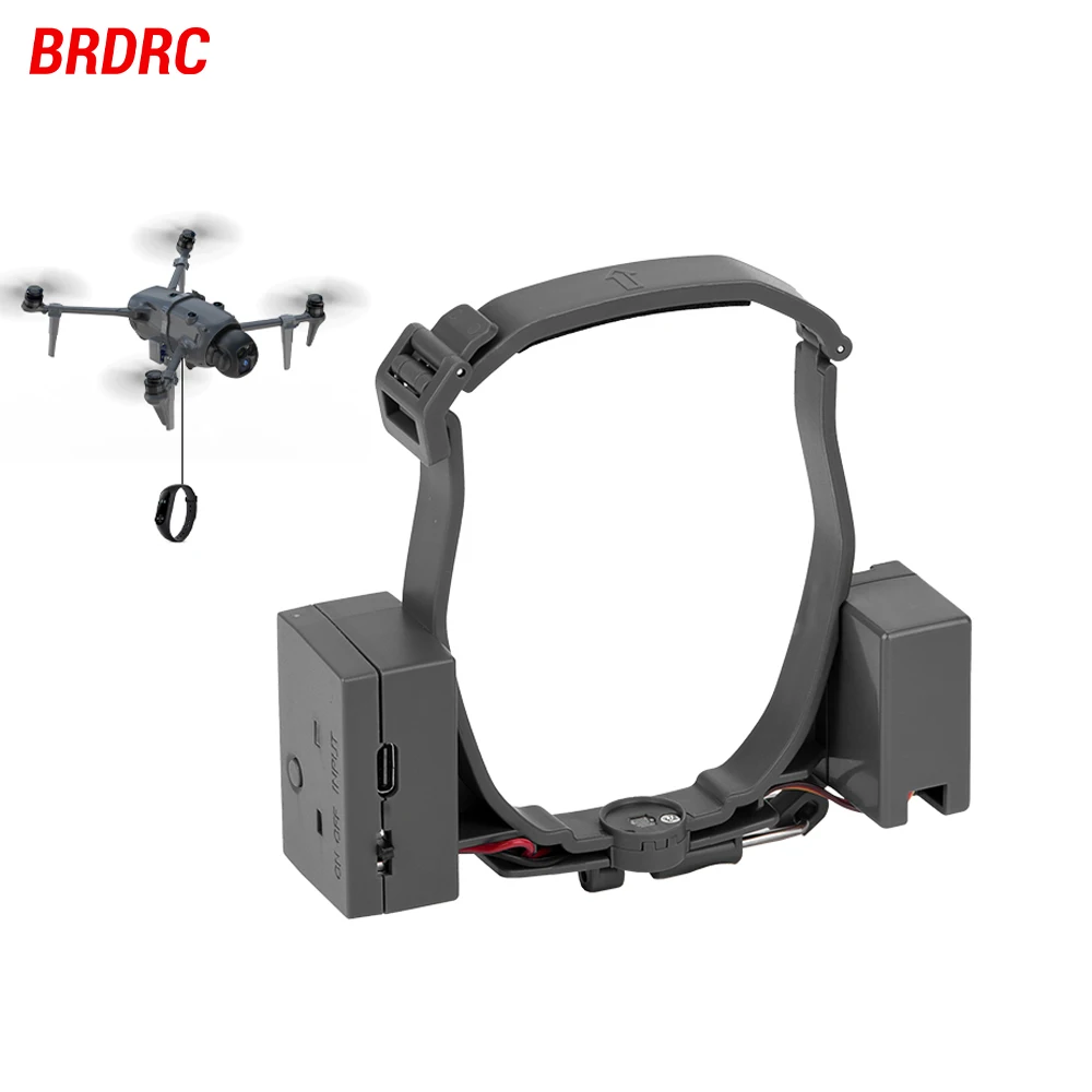 

Метатель системы BRDRC Airdrop для DJI Mavic 4 Pro, метатель дрона, рыболовная приманка/обручальное кольцо, подарок/аксессуар для спасения жизни