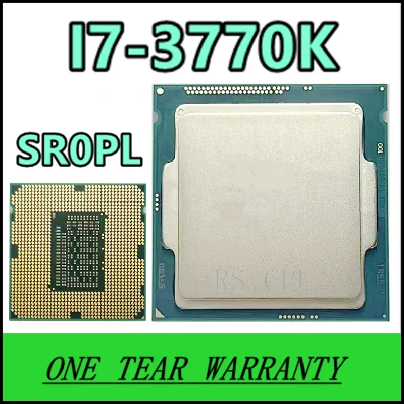 i7-3770K i7 3770K SR0PL 3.5 GHz Quad-Core CPU Processor 8M 77W LGA 1155