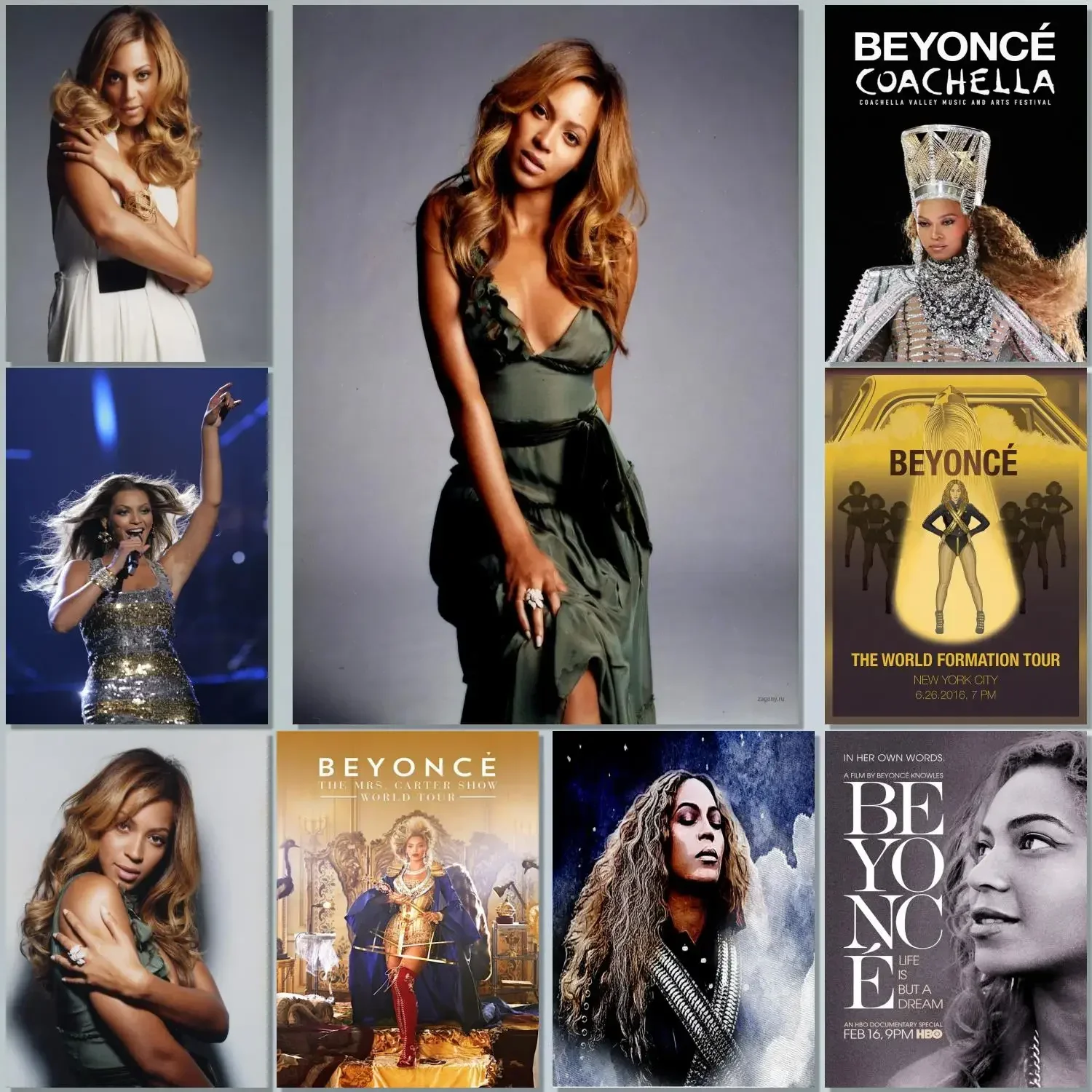 Beyonce Singer Wall Art Canvas Poster x  Modern Family Room  Bedroom Decoration  Stylish Home Decor