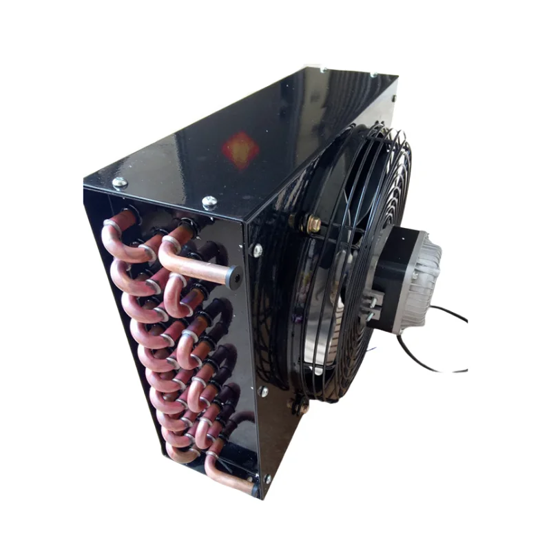 

Air Cooled Condenser Water to Air Cooler Copper Radiator With Fan