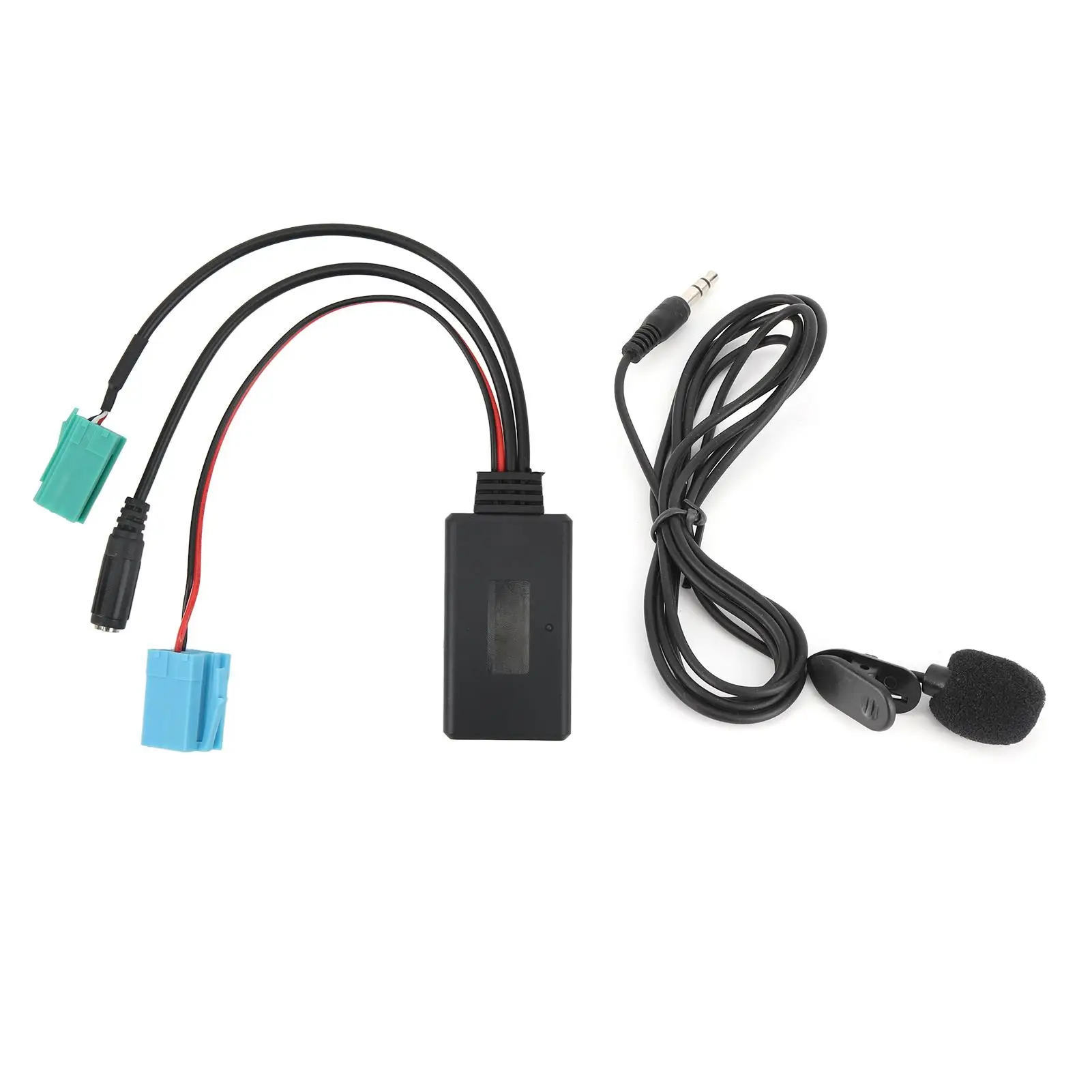 

6Pin Cable Car Stereo AUX-IN Adapter with Microphone Fit for Renault clio /Espace/Megane Car accessories