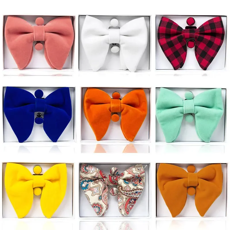 Men's formal suit necktie festival annual meeting office business high-end modern casual business bow tie