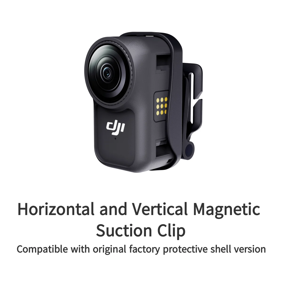 Suitable for DJI Osmo Nano anti Shake 360° Rotating Clip, Sports Camera Accessories, Compatible with Official Protective Case