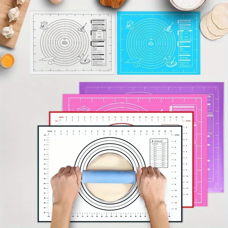Kneading Pad, Baking Pad Material, Kneading Dough Pad With Scale, Used For Kitchen Rolling Dough, Pizza Dough, Non Stick Machine