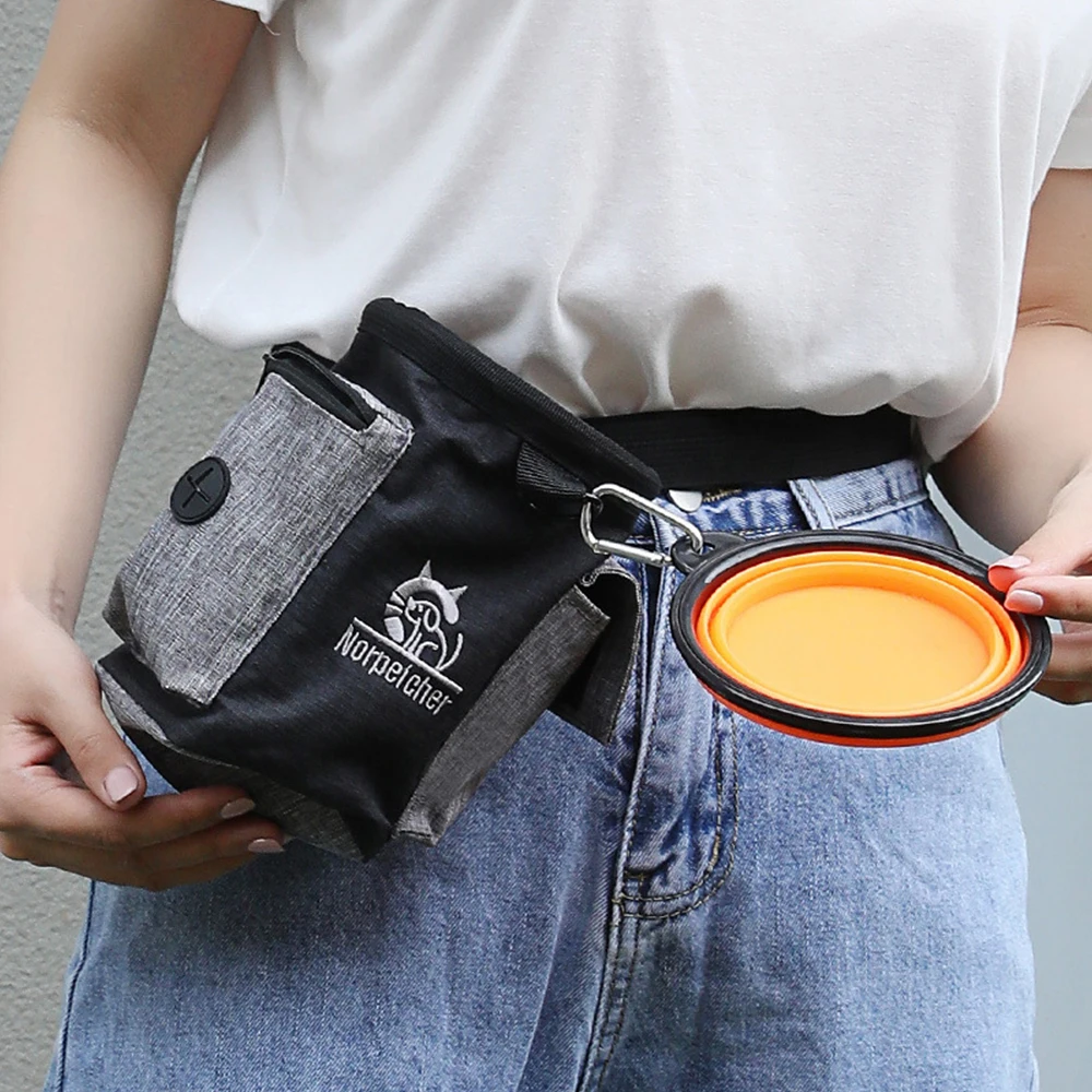 Dog Outdoor Training Bag Fanny Pack Therapy Bag Multi-Functional Pet Bag Pet Treats Bag Trainer Snack Reward Waist Bag Portable view 4