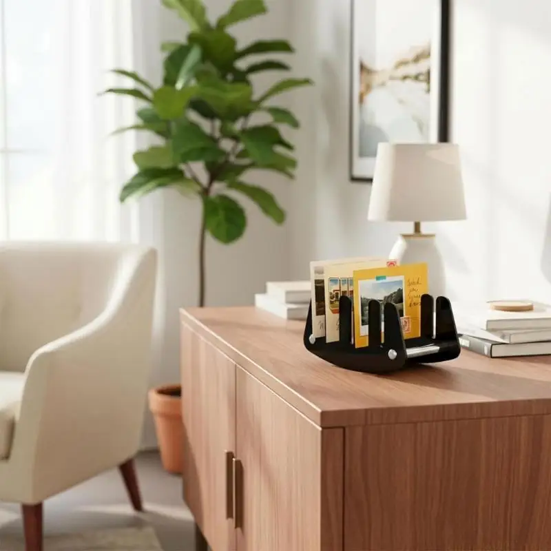 Open Access Desk Organizers File Sorter for Mail, Bills, and Paper Documents