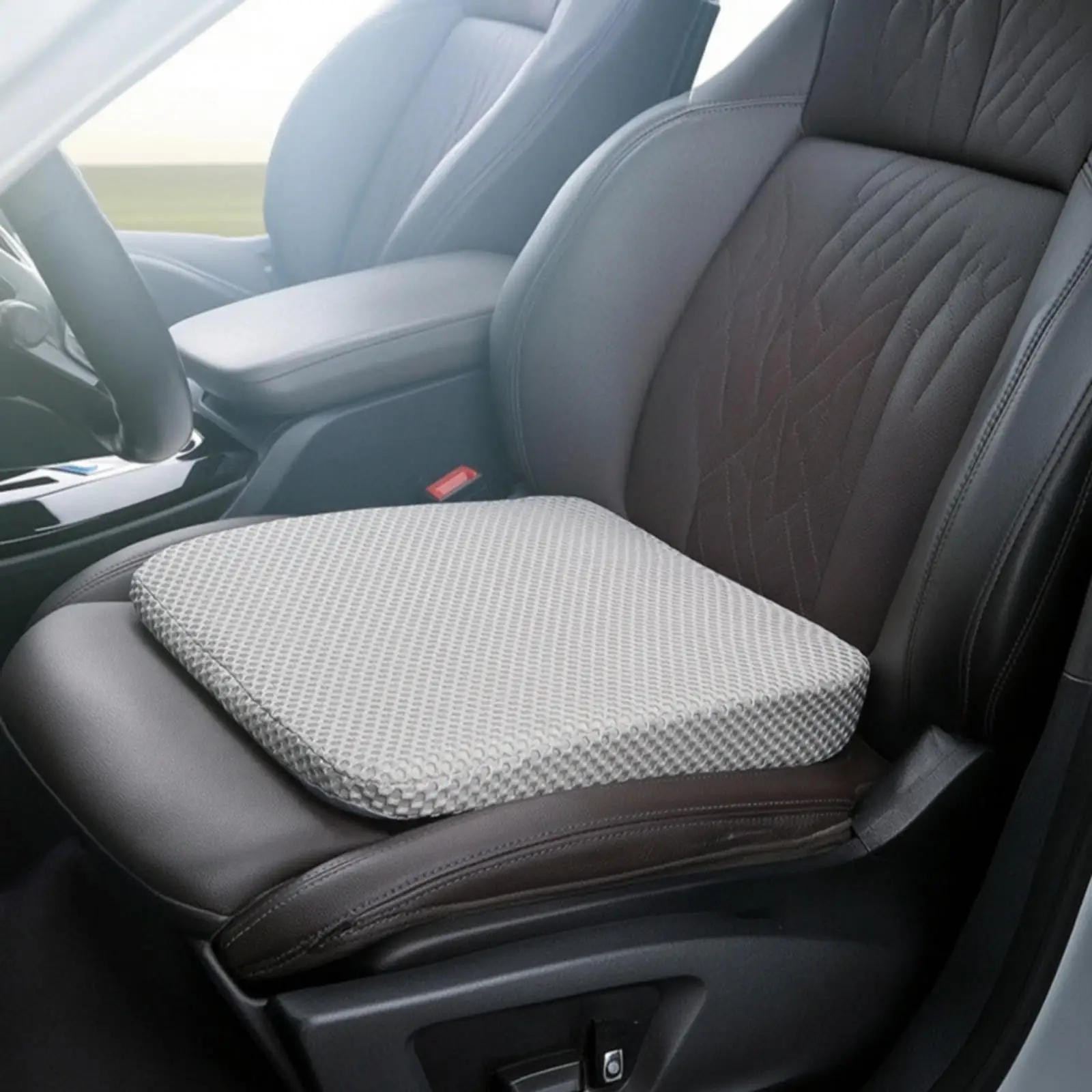 Car Booster Seat Cushion Height-Boosting Cushion Non-Slip for Short Drivers, Daily Commuting, Driving Lessons