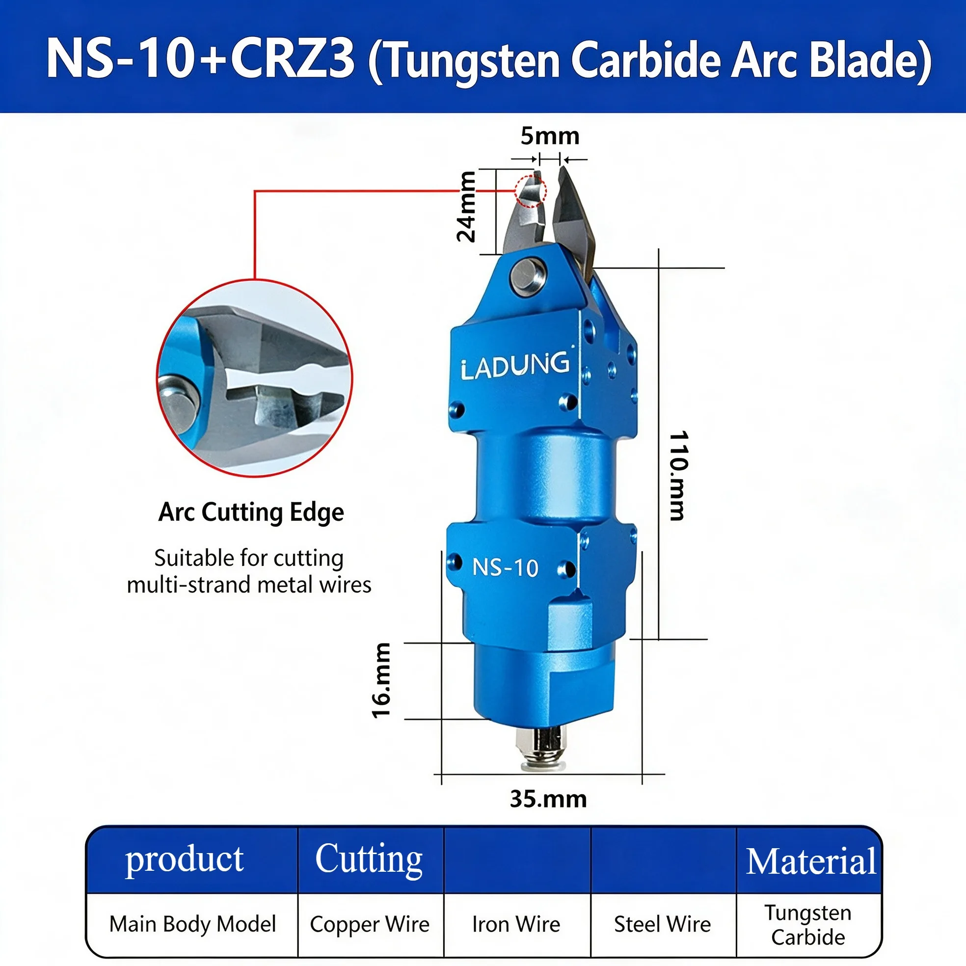 Robotic Arms Pneumatic Air Nipper Scissors Cutter Tungsten Steel Shear Head ZS3.5, ZS4S for Lead/Wire Trimming Automated Cutting