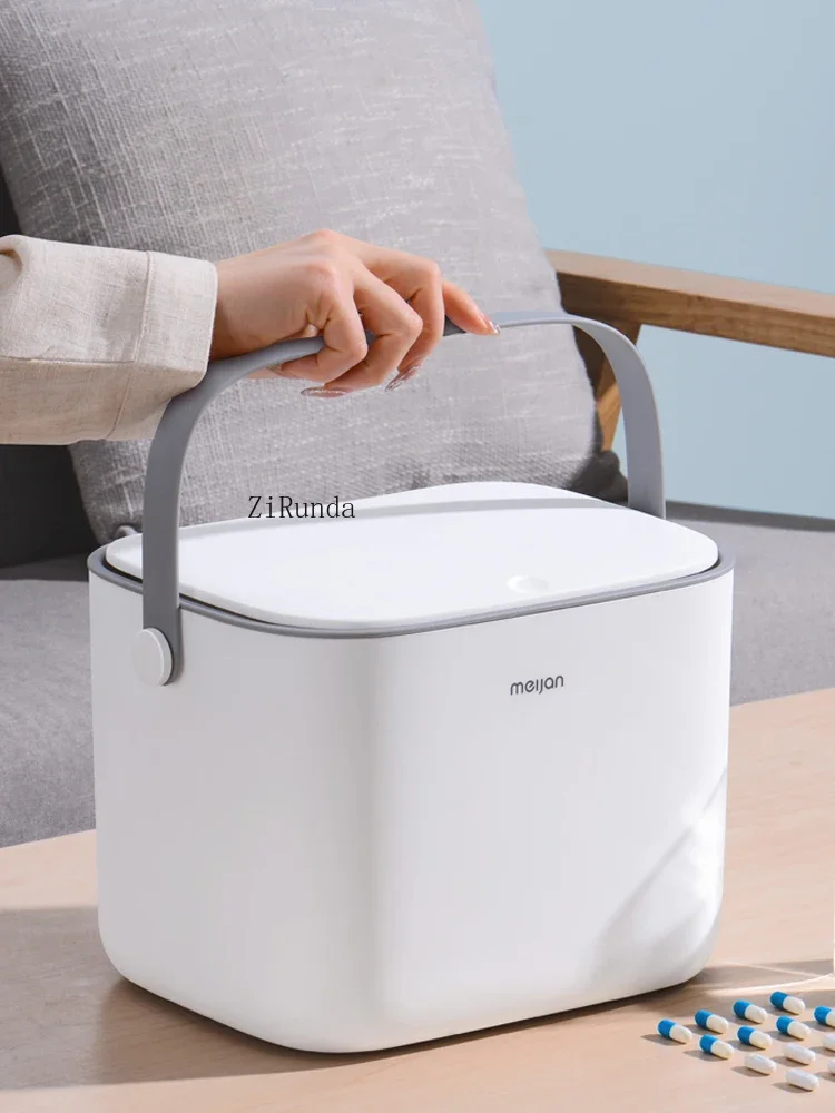 *Medicine Box Family Home Large Capacity Multi-layer Medicine Box Drug Storage Box Portable First Aid Kit